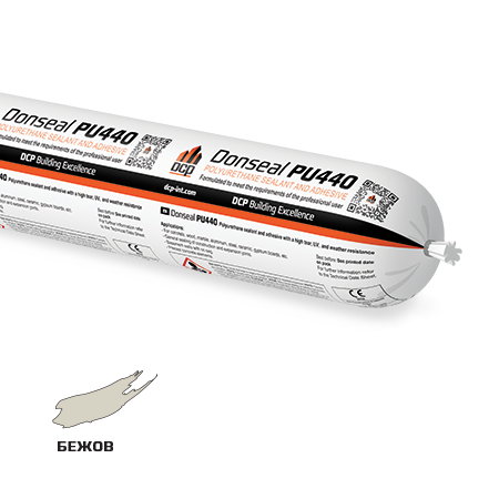 ПУ уплътнител DCP Donseal PU440 бежов 600 мл - Силикони