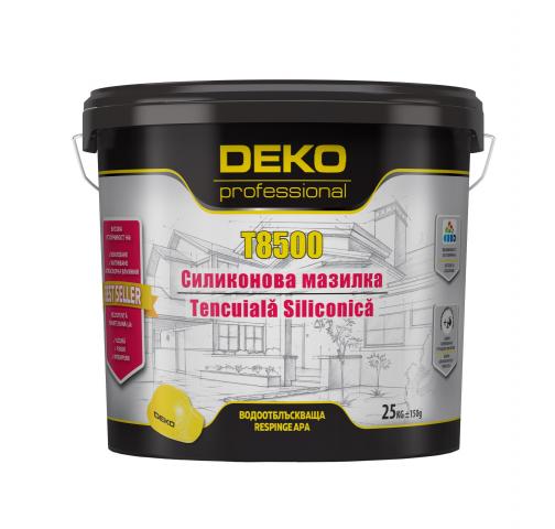 Силиконова мазилка Deko Professional D1.5 25 кг бяла - Силиконови мазилки