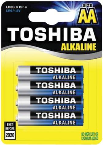 Батерии Toshiba Blue Line LR6x4 - Батерии