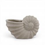 Саксия фигура охлюв 38.5х21х26 см бежова