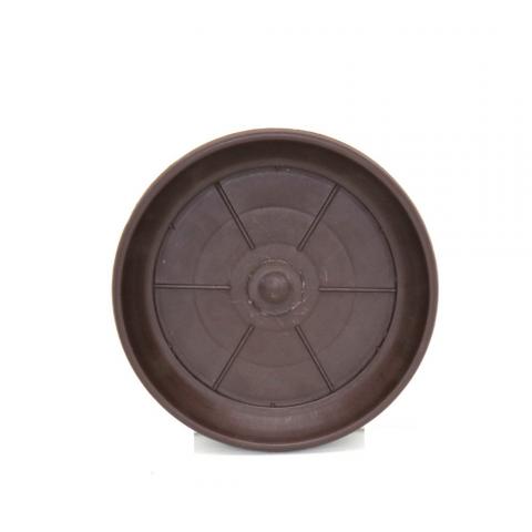Подложка Версаче,Ф28-32 см, тъмно кафява - Пластмасови подложки