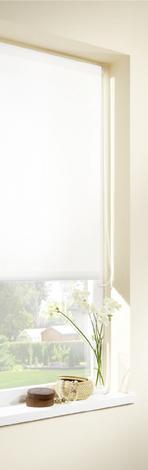 Щора роло Русе 120х150 см, бяла - Текстилни щори