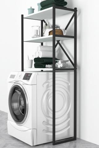 Шкаф за пералня метален, снимка 5 - Гардероби