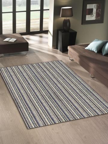 Мокетен килим THAMES STRIPE 1.15/1.65, снимка 2 - Килими