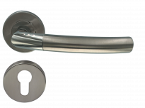 Дръжка Condi с кръгла розетка м.103 IC за секр.ключ хром сатен