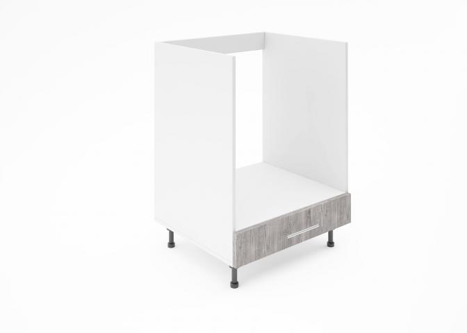 Крафт D8 долен шкаф за фурна 60см, дарк арамо - Модулни кухни с онлайн поръчка