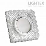 Луна стационарна квадратна акрил с Led лента 3W 4000K MR16 max.7W LED 90x90mm/cut 65mm