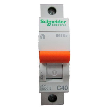 Автоматичен прекъсвач Schneider Е60N+1P 40A C - Автоматични прекъсвачи