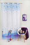 Перде Frozen 140х245 см,плътно,бяло