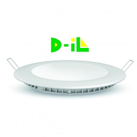 LED панел 6W 3000K кръг 400Lm / за вгр./ - Led панели