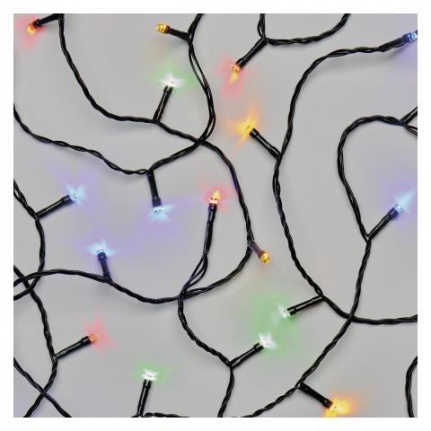 LED свързваща коледна верига, 10м зелена - Светеща верига