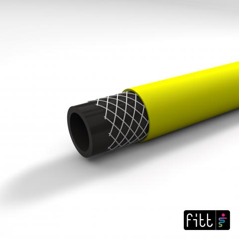 Градински маркуч Idro Yellow KIT 1/2 х 20 м, снимка 2 - Маркучи на ролка