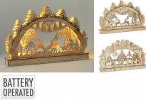Коледна LED декорация, 19см