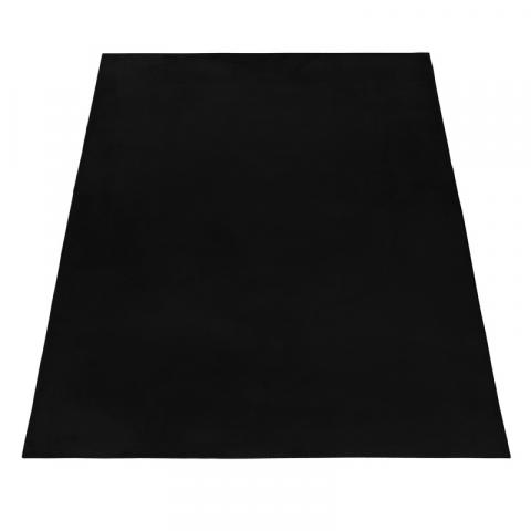 Килим Pouffy black 80х150 см, снимка 4 - Килими