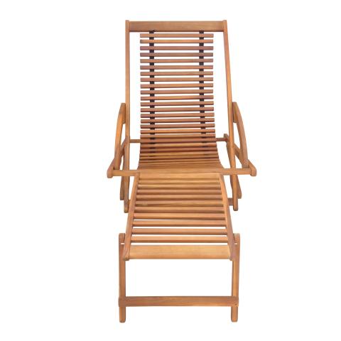 Дървен шезлонг, снимка 2 - Дървени шезлонги