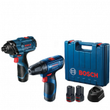 Акумулаторен комплект Bosch Blue винтоверт GSR и гайковерт GDR