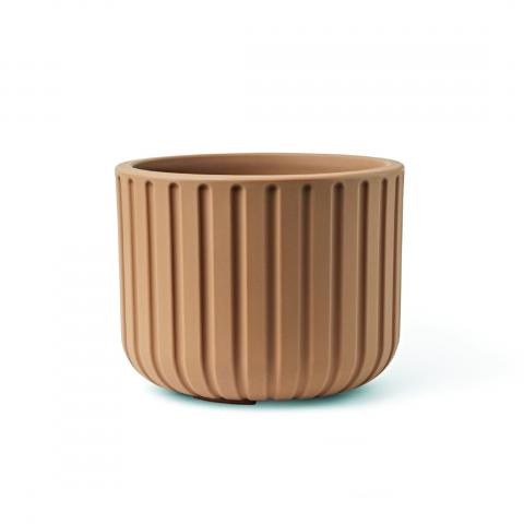 Кашпа Echo ф70 см капучино - Пластмасови кашпи