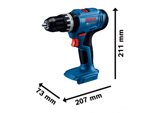 Акумулаторен ударен винтоверт Bosch Blue GSB 18V-25 c 2x2 Ah, снимка 2 - Акумулаторни винтоверти
