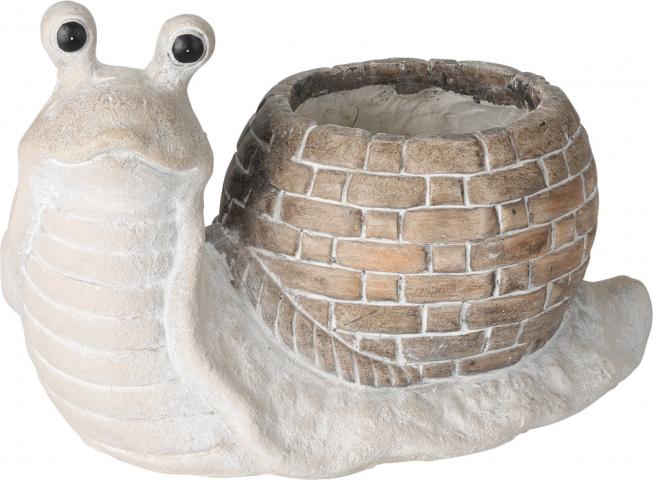 Саксия охлюв  31х15,5х20см - Саксии фигурки