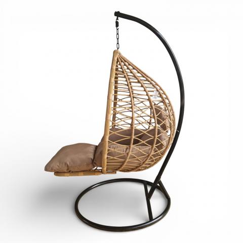 Висящ стол Miami, снимка 2 - Ратанови люлки