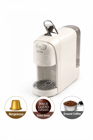 Кафемашина за капсули 3 в 1 ELITE CCM-1279CR, крем - Кафемашини