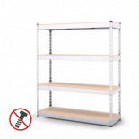 Стелаж De'Home Heavy 216х160х70 см 4х300 кг поцинкован