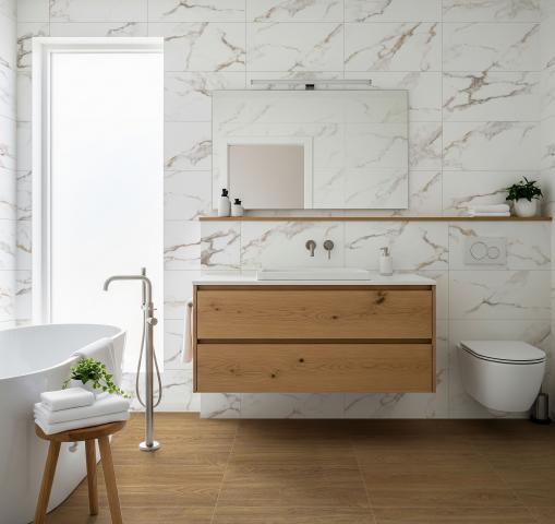 Гранитогрес Skyatos gold 30x60, снимка 2 - Гранитогрес