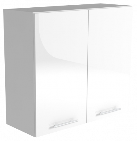 Трейси Шкаф горен В 60х72 x34 см, бял - Модулни кухни с онлайн поръчка