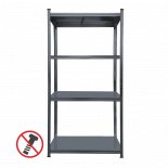 Стелаж De'Home Popular 180х90х40 см 4х100 кг антрацит