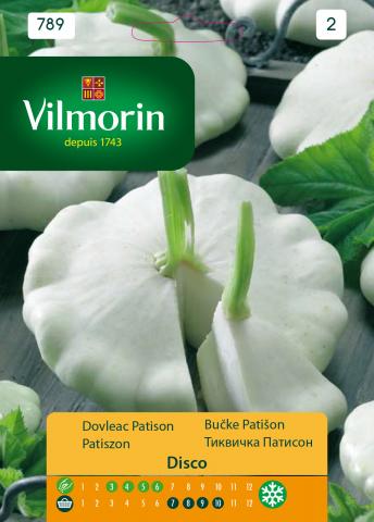 Тиквичка Patisson - Вилморин - Семена за плодове и зеленчуци