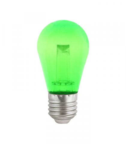 LED крушка S14  E27 2.5W 150lm зелена - Лед крушки е27