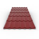 Метален покрив Bravo Classic Eco 2200x1200x0.4 mm 3011 червен