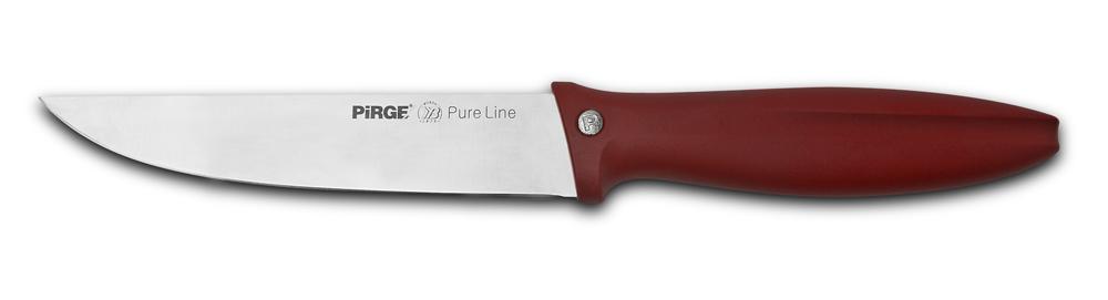 Нож за месо 18 см червен Pure line - Аксесоари за готвене