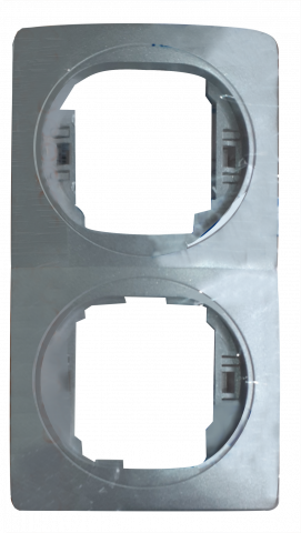 Рамка двойна сива EON - Ключове и контакти