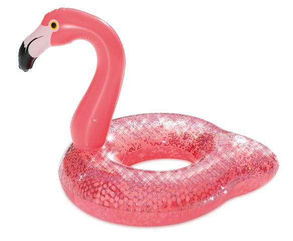 Пояс Фламинго с блясък, снимка 3 - Надуваеми