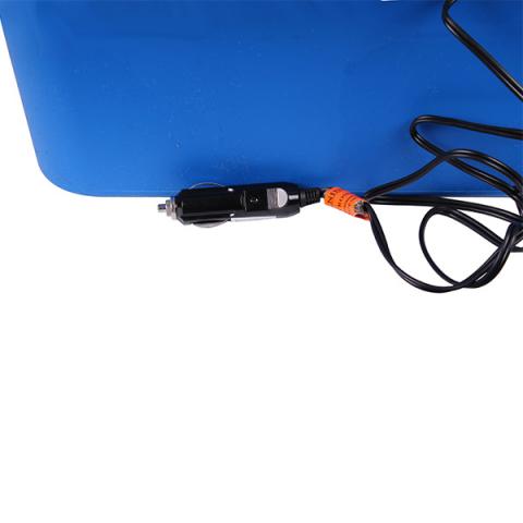 Електрическа хладилна кутия ATLANTIC, синя, 24л, снимка 3 - Електрически кутии