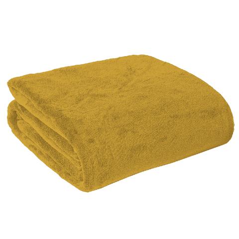 Одеяло корал 150x200 см горчица - Одеяла