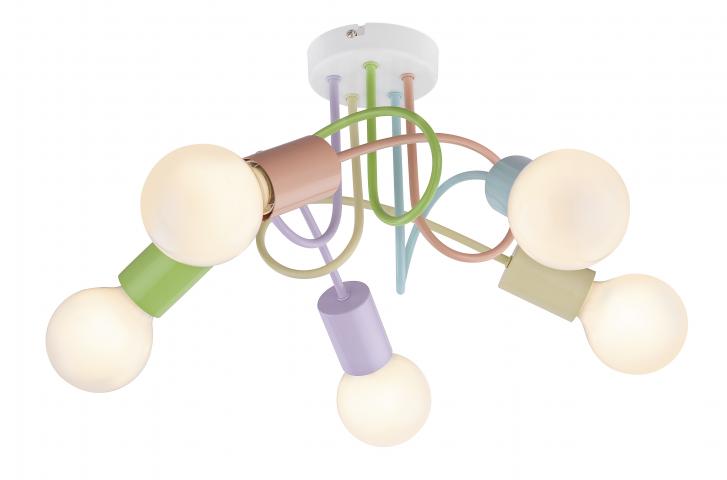 Пендел детски Linett 5хE27 - Лампи за детска стая