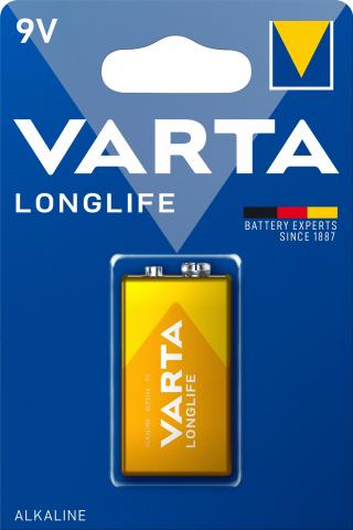 Батерии Varta Longlife 9V 1бр - Батерии