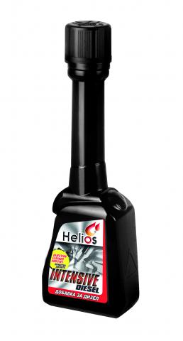 Дизелова добавка за почистване на дюзи Helios Intensive 250мл - Добавки за дизелови двигатели