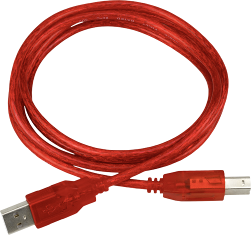 USB кабел, A-м. / B-м. - Кабели и адаптери тв & аудио