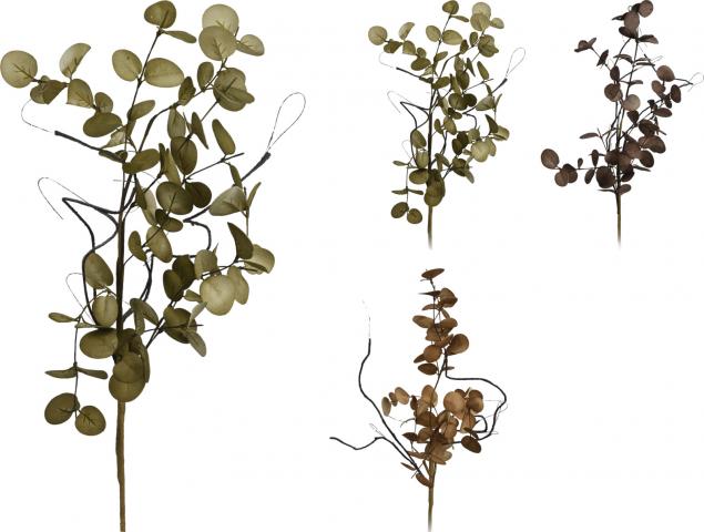 Изкуствено растение клонче 65 см - Единични цветя