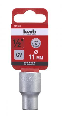 Вложка 1/2" 11 мм KWB - Камъни за гедоре
