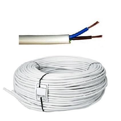 Кабел H03VVH2-F 2х0.75мм2 10м руло - Гъвкави кабели с pvc изолация