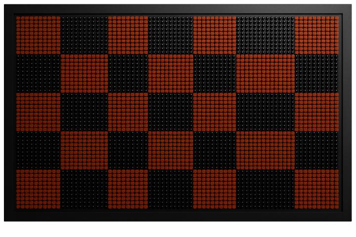 Изтривалка гумена Flock 40x60 см - Изтривалки