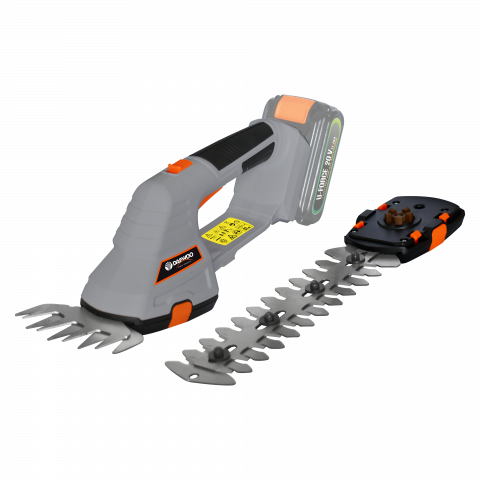 Ножица за трева акумулаторна Daewoo UNI-BAT 20V, Li-ion - Акумулаторни градински инструменти