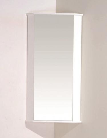 Огледален ъглов шкаф - Pvc