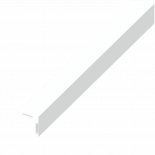 Лепящ се ъглов профил PVC 30х30 мм 1 м бял