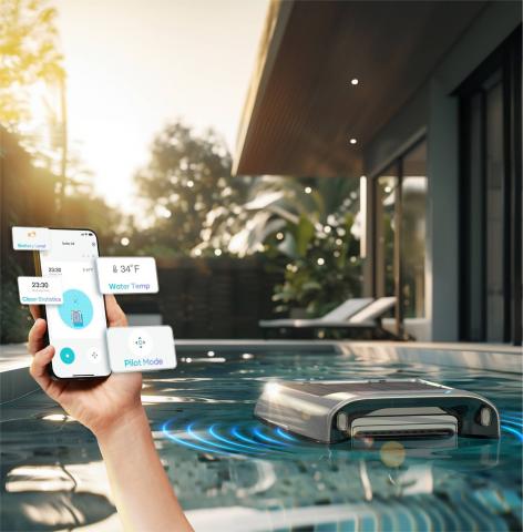 Робот за басейн Aiper Ecosurfer S2, снимка 3 - Принадлежности