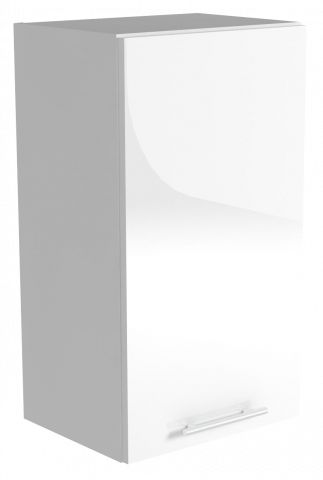 Трейси Шкаф горен В 40х72 x34 см, бял - Модулни кухни с онлайн поръчка